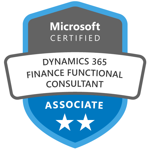 Microsoft Dynamics 365 Finance Functional Consultant